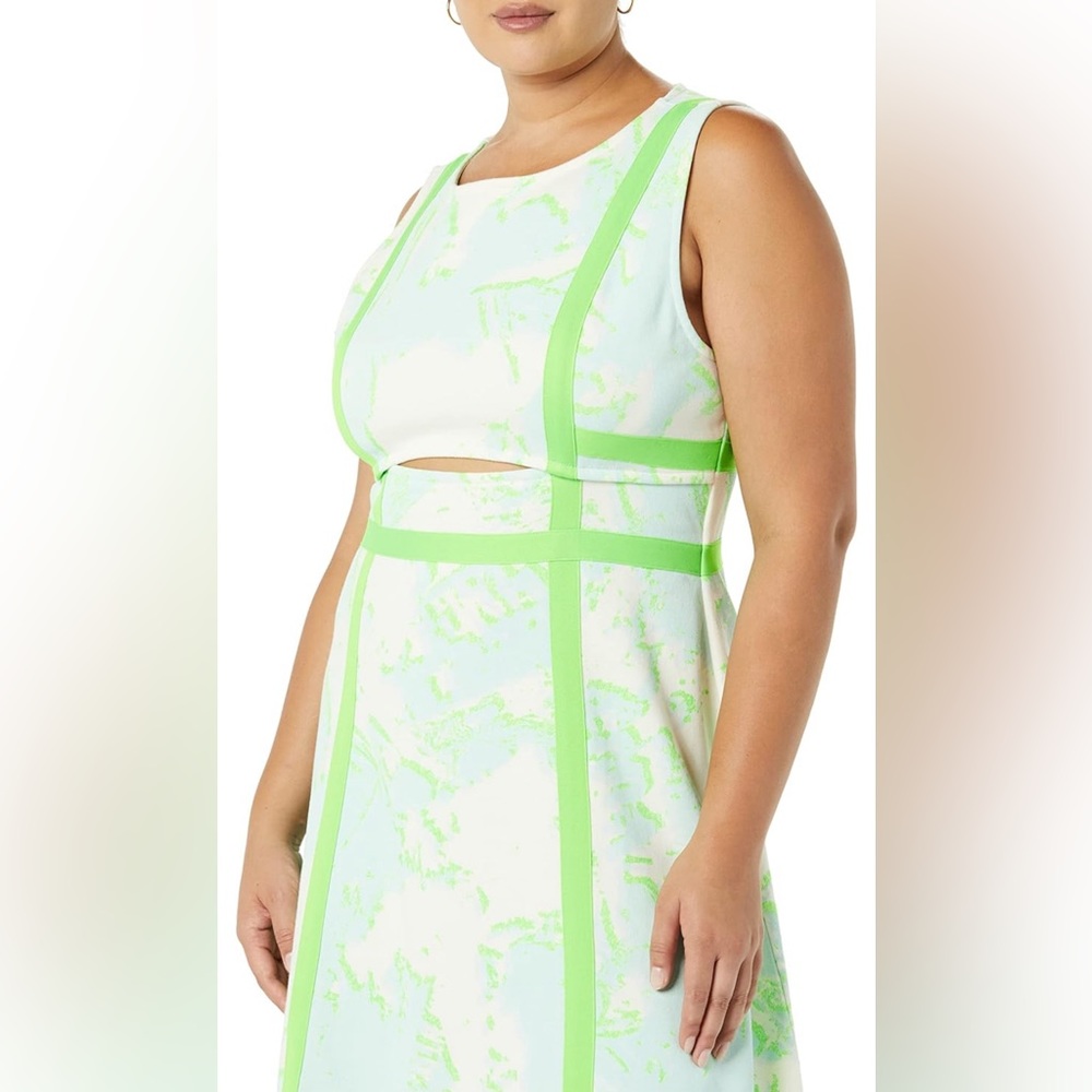 Making the CutWinning Look Yannik's Sleeveless Cut-out Asymmetric Hem Maxi Dress